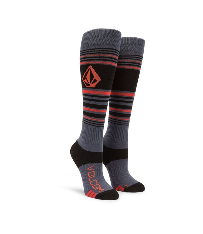 VOLCOM WOMENS TUNDRA SOCK GREEN ASH 2023