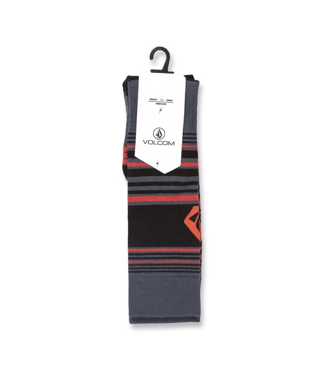 VOLCOM WOMENS TUNDRA SOCK GREEN ASH 2023