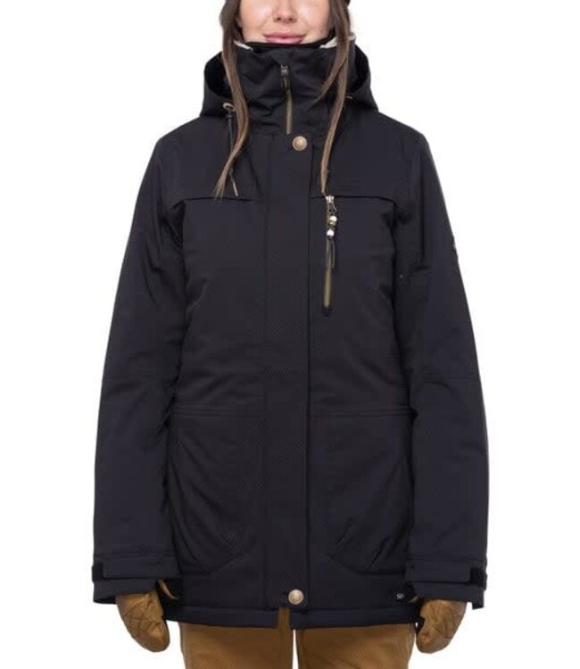 686 WMNS SPIRIT INSULATED JACKET BLACK GEO JACQUARD 2023