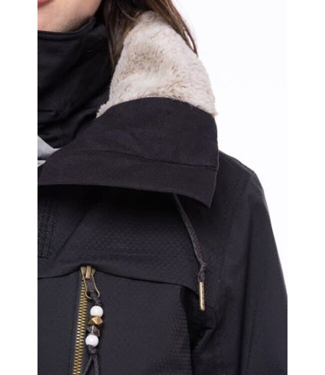 686 WMNS SPIRIT INSULATED JACKET BLACK GEO JACQUARD 2023