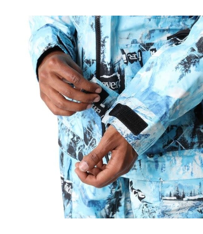 THE NORTH FACE PRINTED DRAGLINE JACKET NORSE BLUE COLE NAVIN NEVER A FACE PRINT 2023