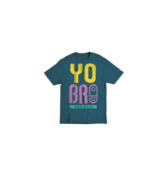 AIRBLASTER YO BRO SS TEE DEEP OCEAN 2023