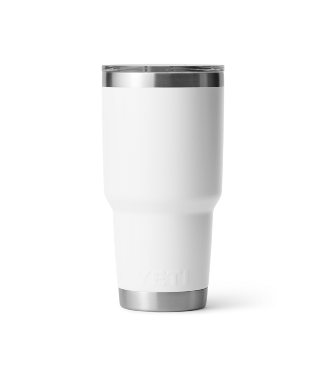 YETI RAMBLER 30oz TUMBLER w/MAGSLIDER LID WHITE