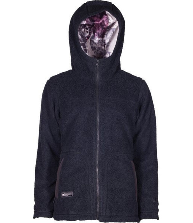 L1 WOMENS GENESEE FLEECE BLACK/PHANTOM 2023