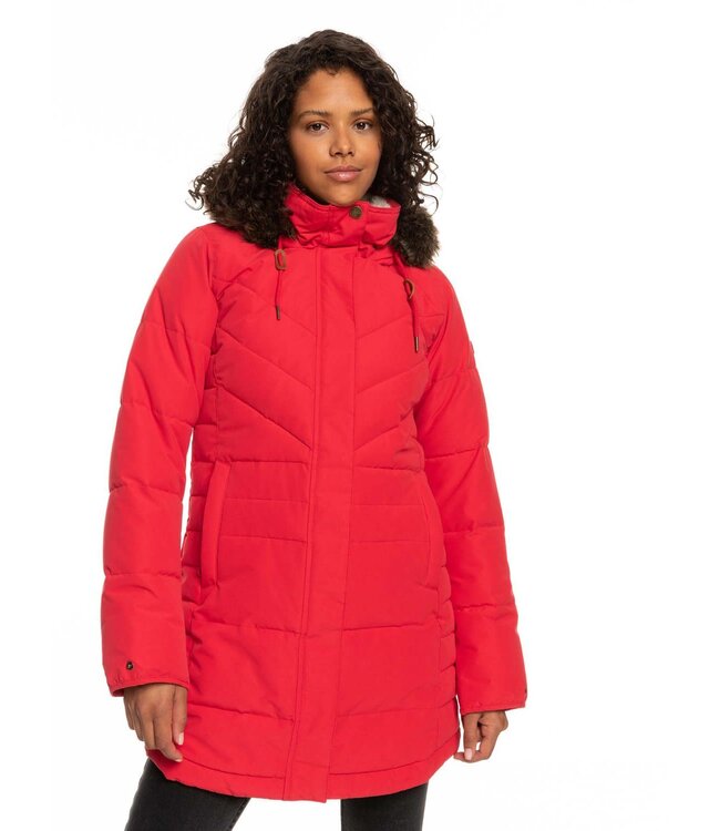 ROXY WOMENS ELLIE JACKET RED (RQL0) 2023