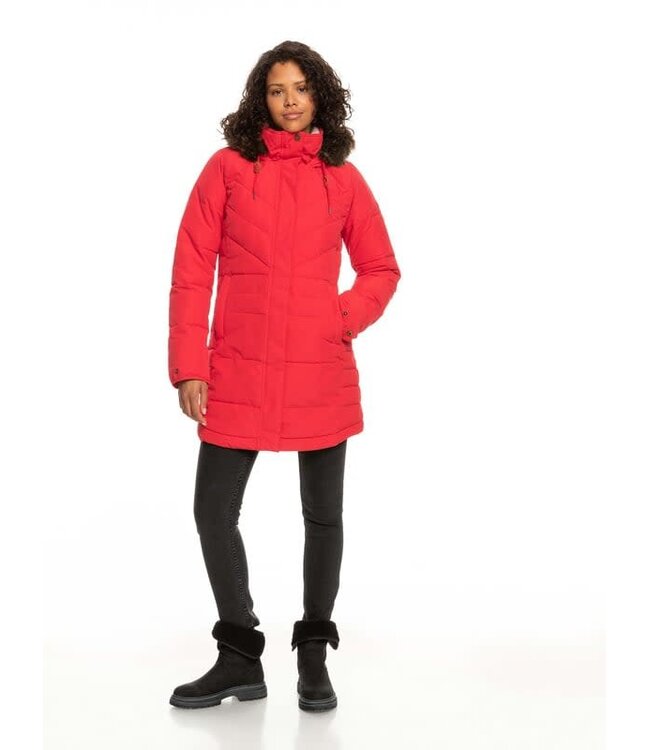 ROXY WOMENS ELLIE JACKET RED (RQL0) 2023