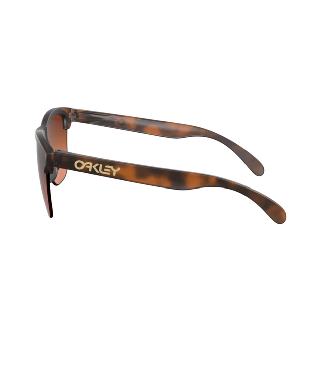 OAKLEY FROGSKINS LITE MATTE BROWN TORTOISE SUNGLASSES w/ PRIZM BROWN LENS
