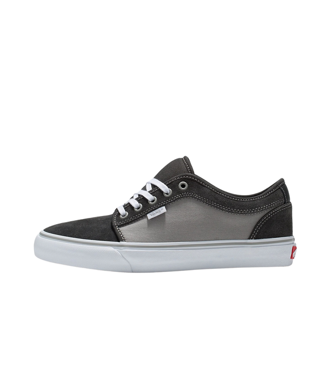 VANS MENS SKATE CHUKKA LOW SHOE DARK GREY/WHITE