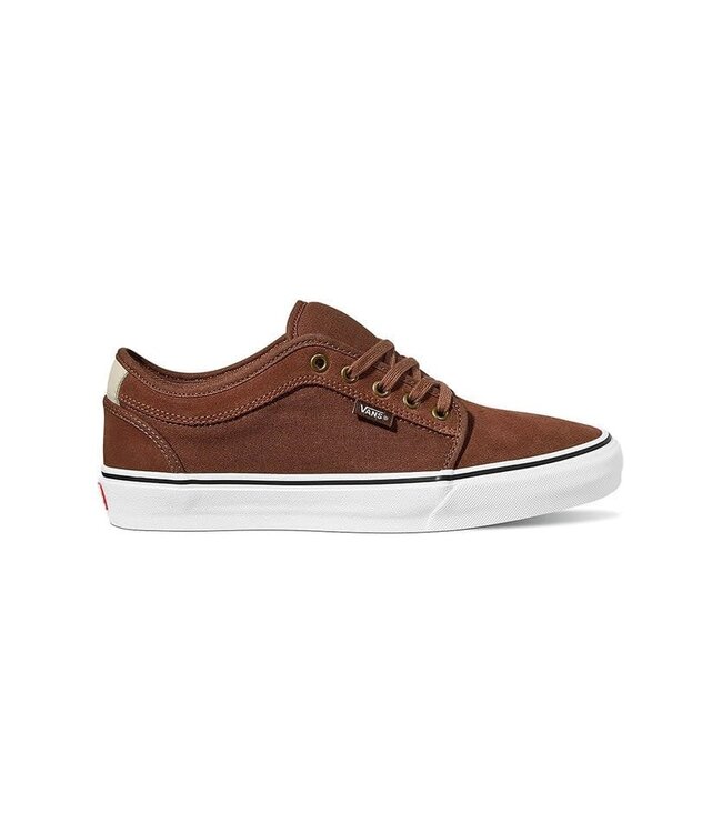 VANS MENS SKATE CHUKKA LOW SHOE ROOT BEER