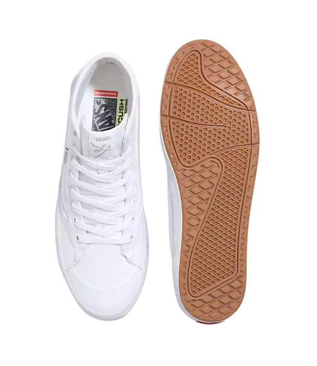 VANS WOMENS THE LIZZIE SHOE CANVAS WHITE