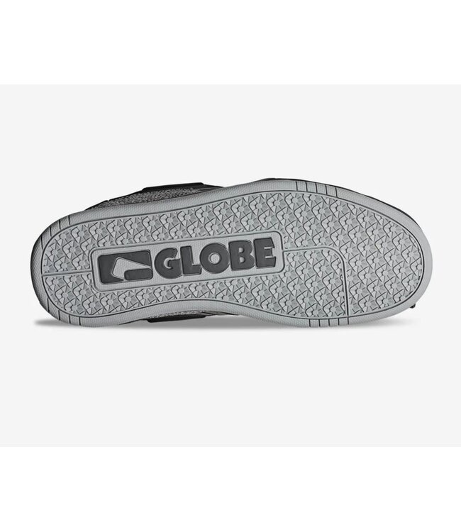 GLOBE MENS FUSION SHOE BLACK/GREY STIPPLE