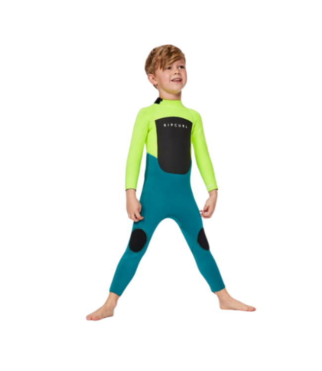 RIP CURL GROMS OMEGA 4/3 BACK ZIP WETSUIT