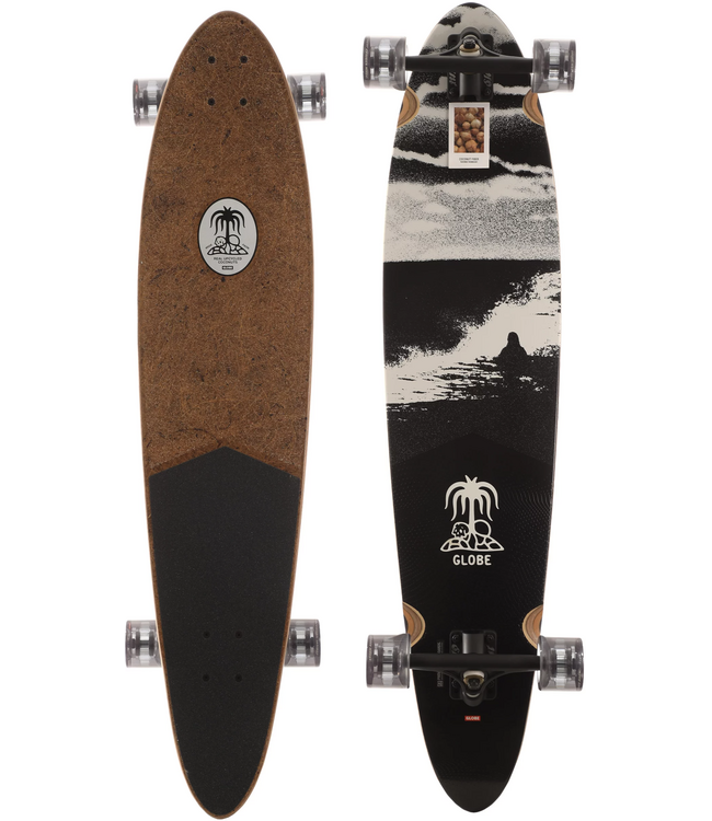 GLOBE LONGBOARD COMPLETE PINNER CLASSIC COCONUT/BLACKTIDE 40"