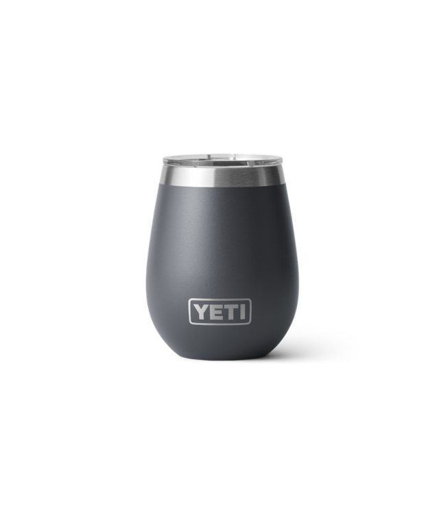 YETI RAMBLER 10oz WINE TUMBLER w/MAGSLIDER LID CHARCOAL