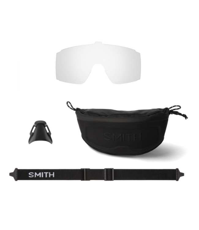 SMITH PURSUIT MATTE SLATE SUNGLASSES W/CHROMAPOP GLACIER PHOTOCHROMIC COPPER GRAY LENS