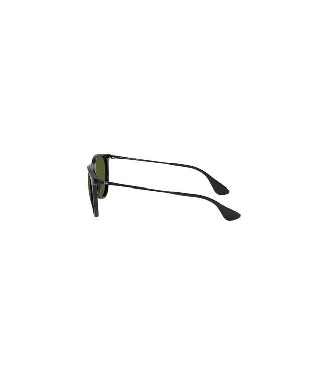 RAY-BAN ERIKA SUNGLASSES BLACK w/ GREEN LENS