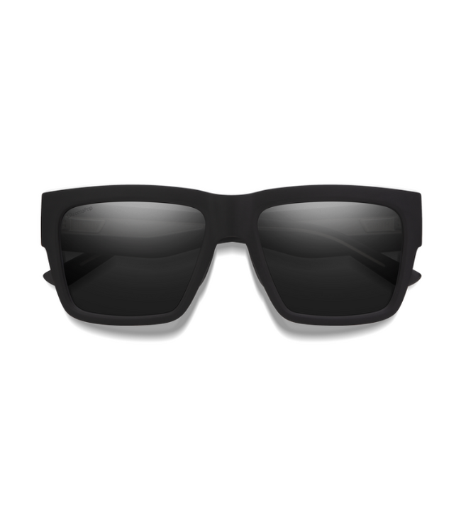 SMITH LINEUP MATTE BLACK SUNGLASSES W/CHROMAPOP POLARIZED BLACK LENS