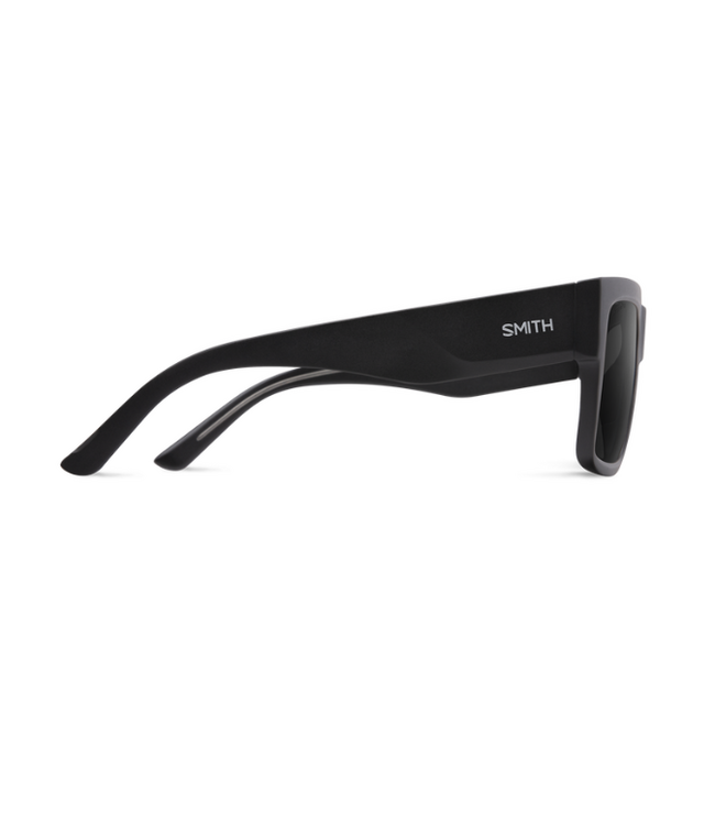 SMITH LINEUP MATTE BLACK SUNGLASSES W/CHROMAPOP POLARIZED BLACK LENS
