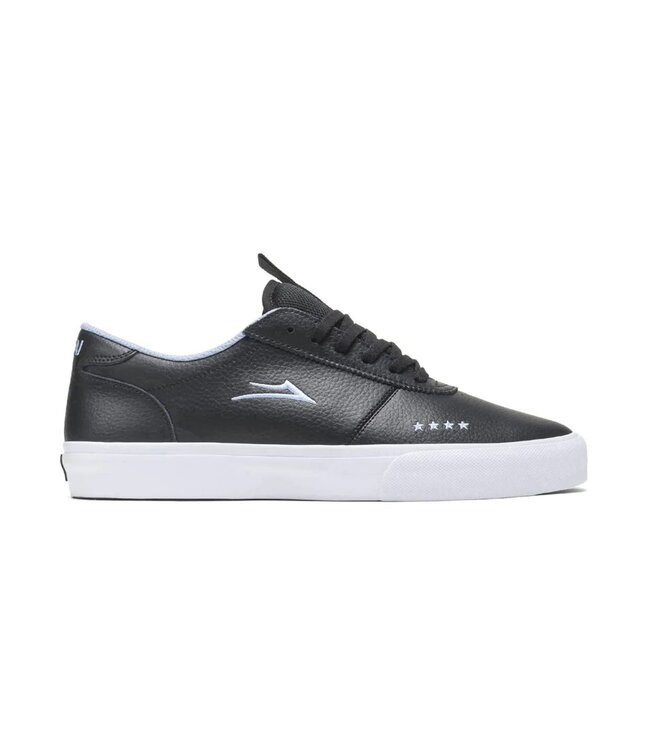 LAKAI MENS MANCHESTER SHOES BLACK/PEBBLE LEATHER