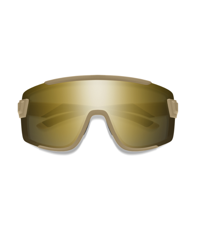SMITH WILDCAT MATTE SAFARI SUNGLASSES w/CHROMAPOP BLACK GLOD LENS