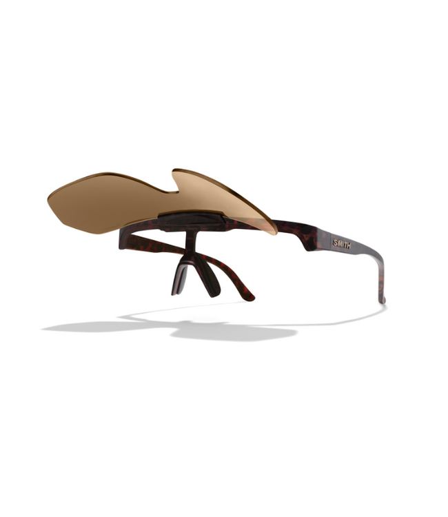 SMITH XC MATTE TORTOISE SUNGLASSES w/CHROMAPOP BROWN LENS