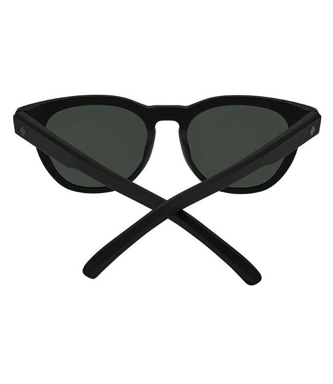 SPY CEDROS MATTE BLACK SUNGLASSES w/ HAPPY BOOST POLARIZED BLACK MIRROR