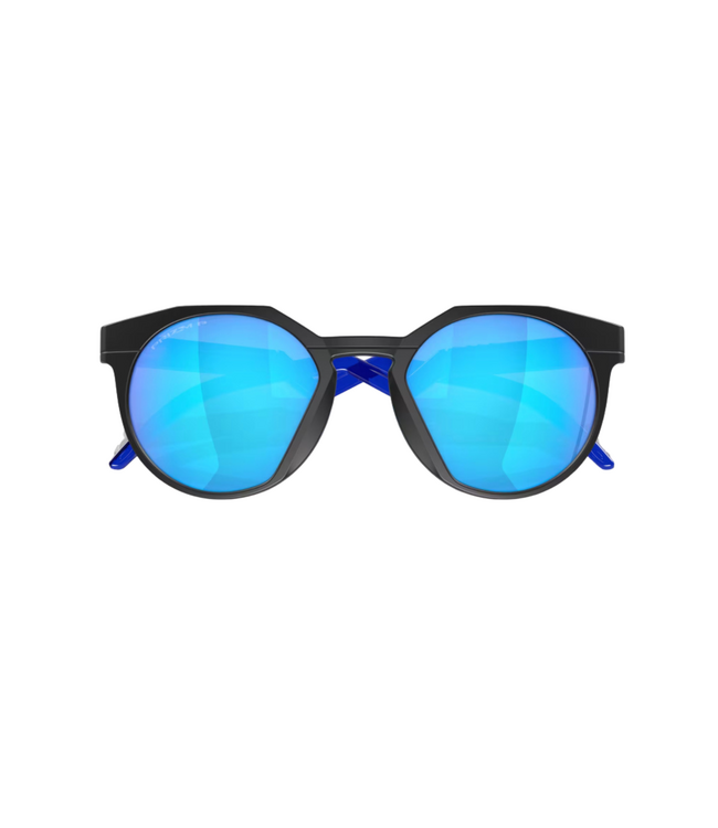 OAKLEY HSTN MATTE BLACK SUNGLASSES w/PRIZM SAPPHIRE POLARIZED LENS