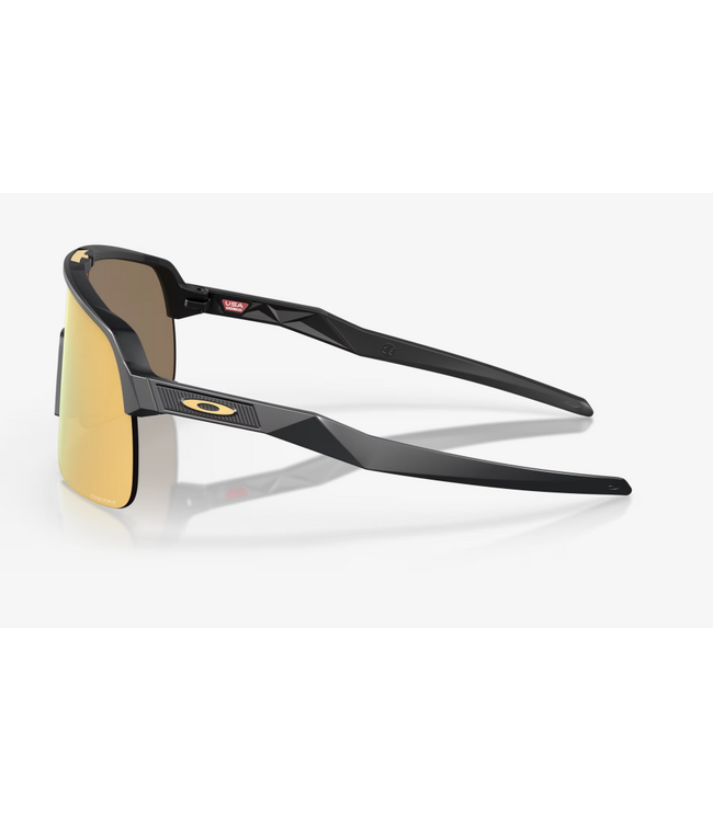 OAKLEY SUTRO LITE MATTE CARBON SUNGLASSES w/ PRIZM 24K LENS