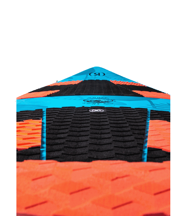 RONIX MARSHMELLOW THRASHER WAKE SURF BOARD BLUE/BLACK/RED 2023