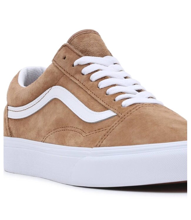 VANS OLD SKOOL PIG SUEDE SHOE TOBACCO BROWN