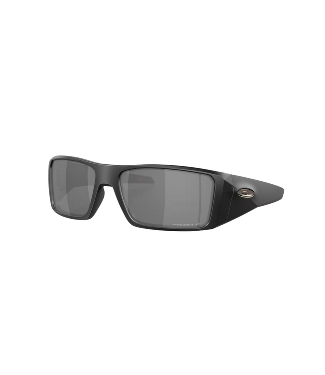 OAKLEY HELIOSTAT SUNGLASSES MATTE BLACK w/PRIZM BLACK POLARIZED