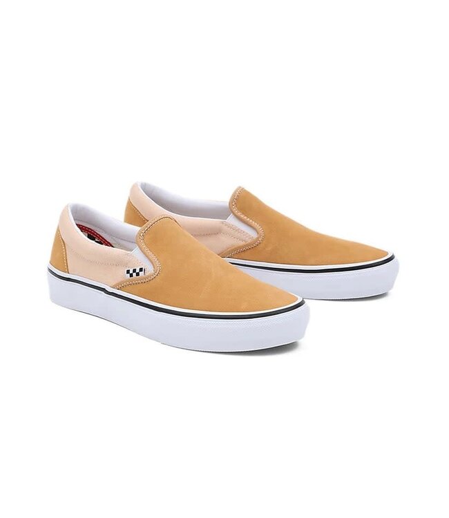 VANS MENS SKATE SLIP-ON SHOE HONEY PEACH