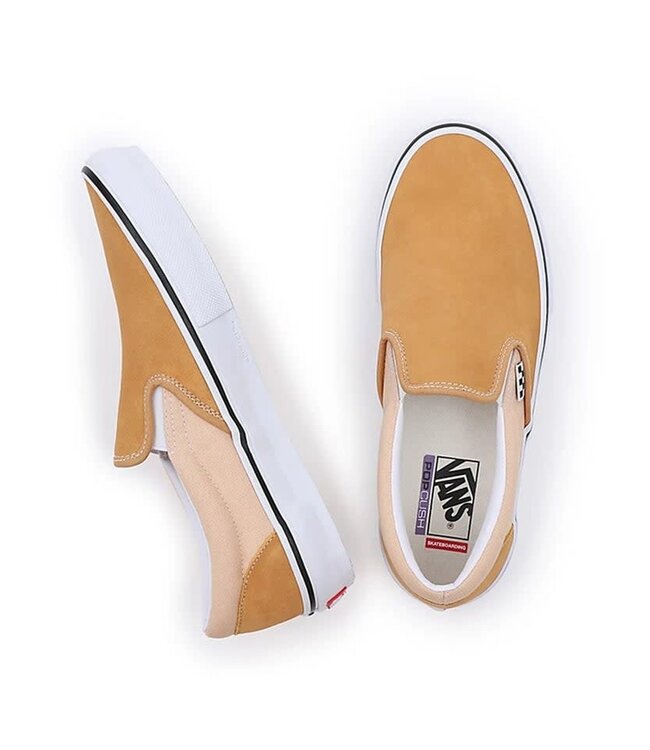 VANS MENS SKATE SLIP-ON SHOE HONEY PEACH