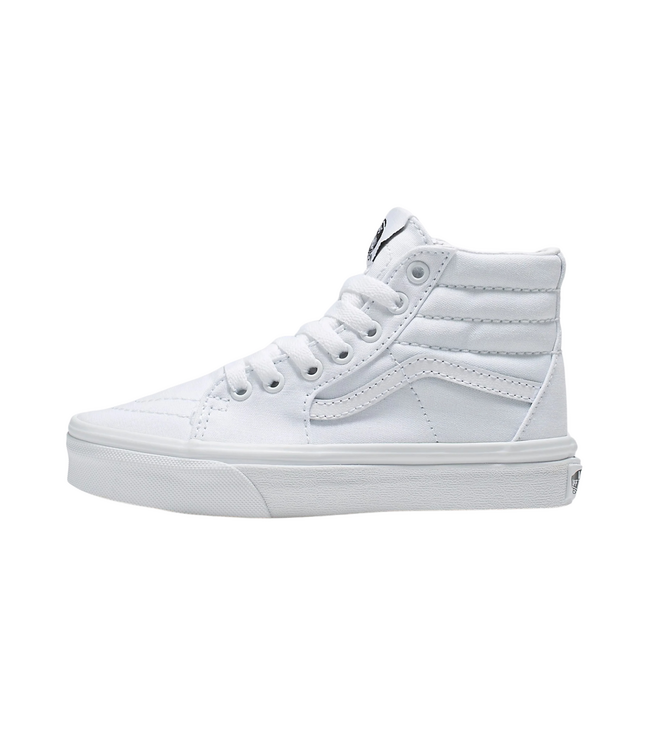 VANS KIDS SK8-HI SHOES TRUE WHITE/TRUE WHITE