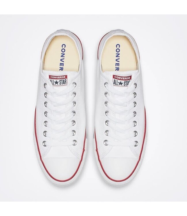 CONVERSE MENS CHUCK TAYLOR OX SHOE WHITE