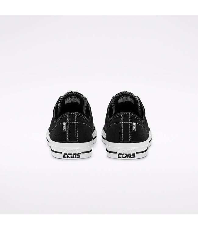 CONVERSE MENS CTAS PRO OX SHOE BLACK/BLACK/WHITE