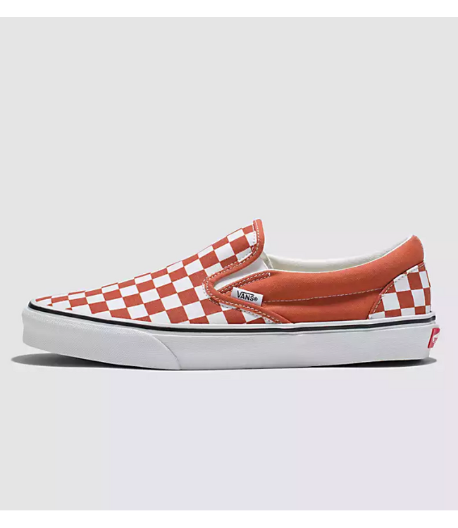 VANS MENS CLASSIC SLIP-ON SHOE COLOUR THEORY BURNT OCHRE