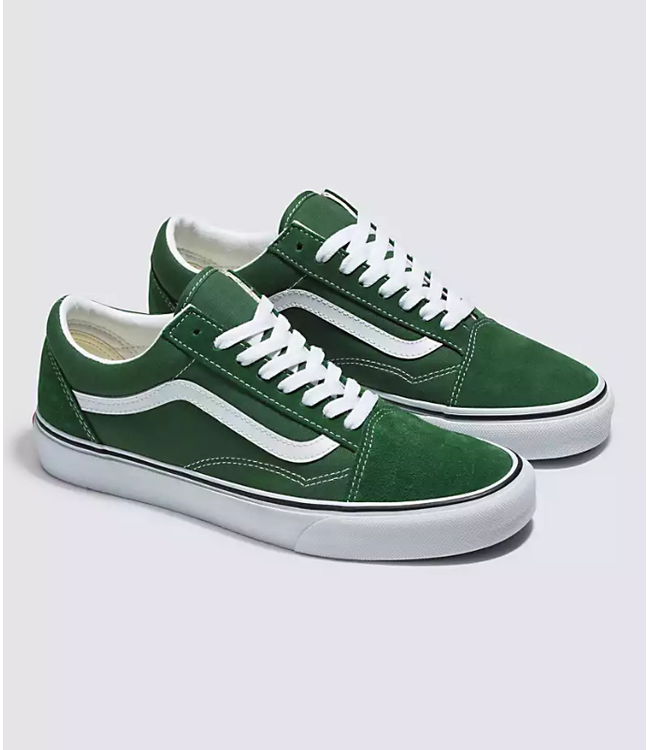 VANS MENS OLD SKOOL SHOE COLOUR THEORY GREENER PASTURE