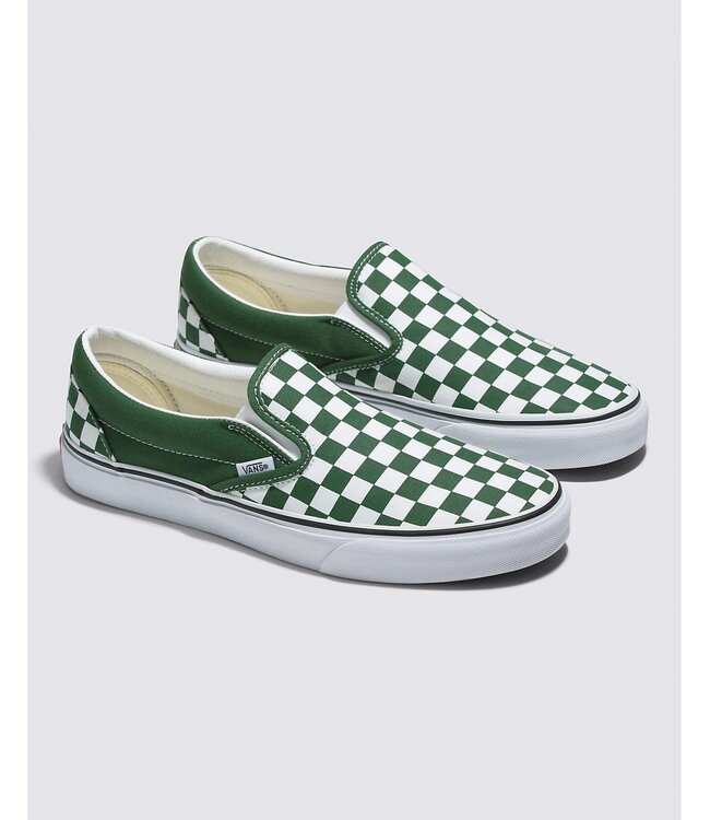 VANS MENS CLASSIC SLIP-ON SHOE COLOUR THEORY GREENER PASTURES