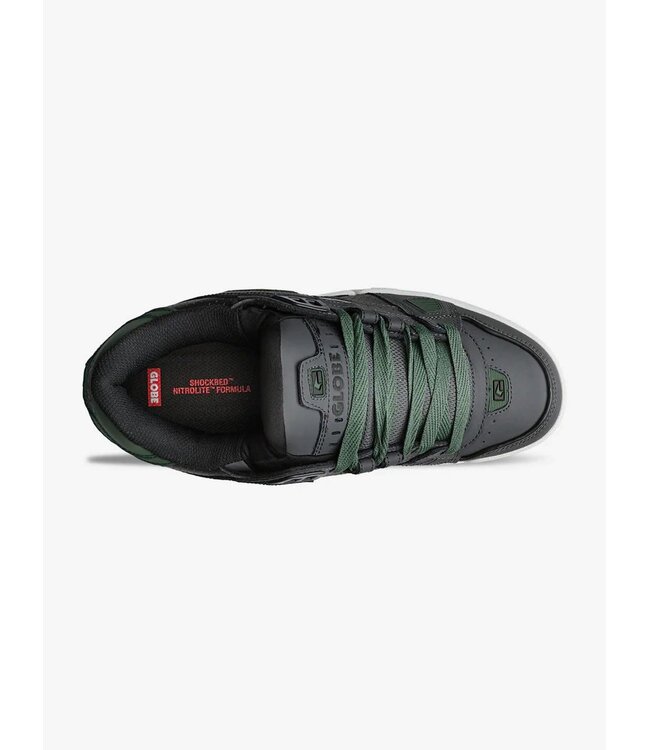 GLOBE MENS SABRE SHOE GREY/FOREST/BLACK