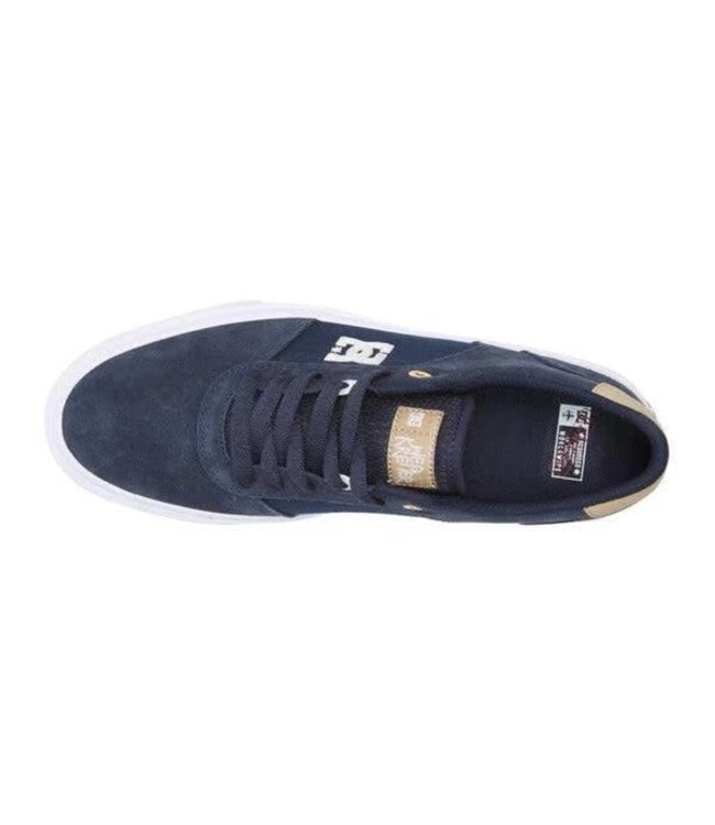 DC TEKNIC S WES SHOES NAVY/WHITE