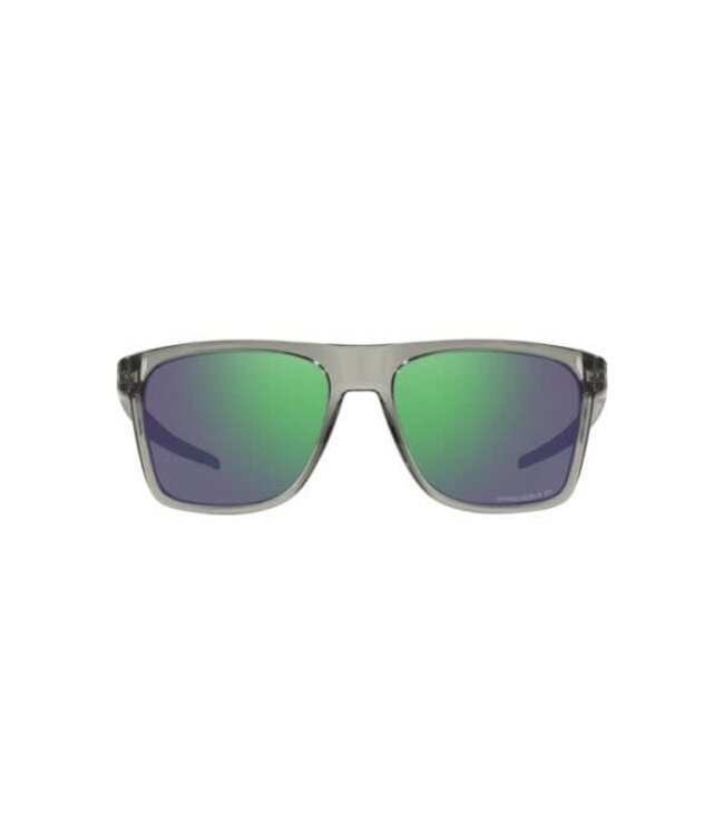 OAKLEY LEFFINGWELL GREY INK SUNGLASSES w/ PRIZM JADE POLARIZED LENS