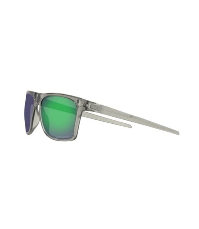 OAKLEY LEFFINGWELL GREY INK SUNGLASSES w/ PRIZM JADE POLARIZED LENS
