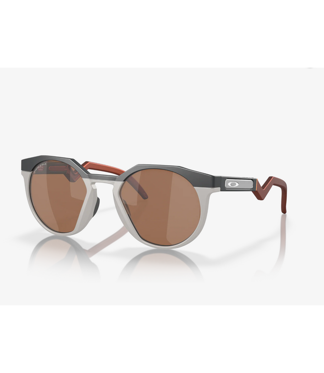 OAKLEY HSTN MATTE CARBON SUNGLASSES w/ PRIZM TUNGSTEN LENS