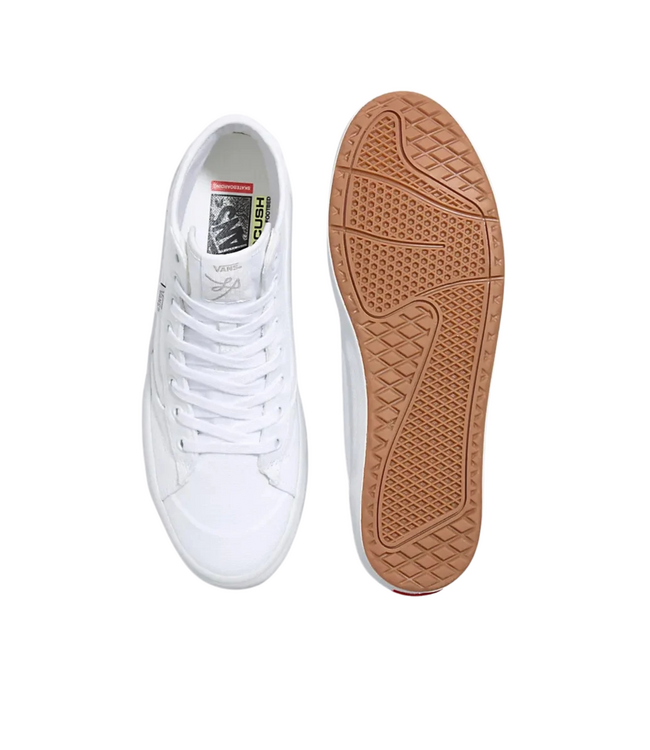 VANS WOMENS THE LIZZIE SHOE CANVAS WHITE