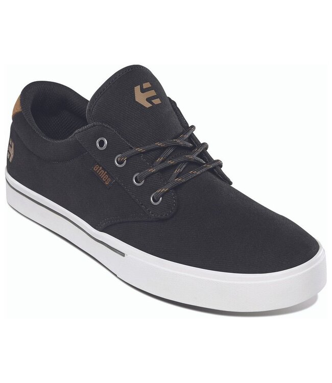 ETNIES MENS JAMESON 2 ECO SHOE BLACK/BLACK/WHITE