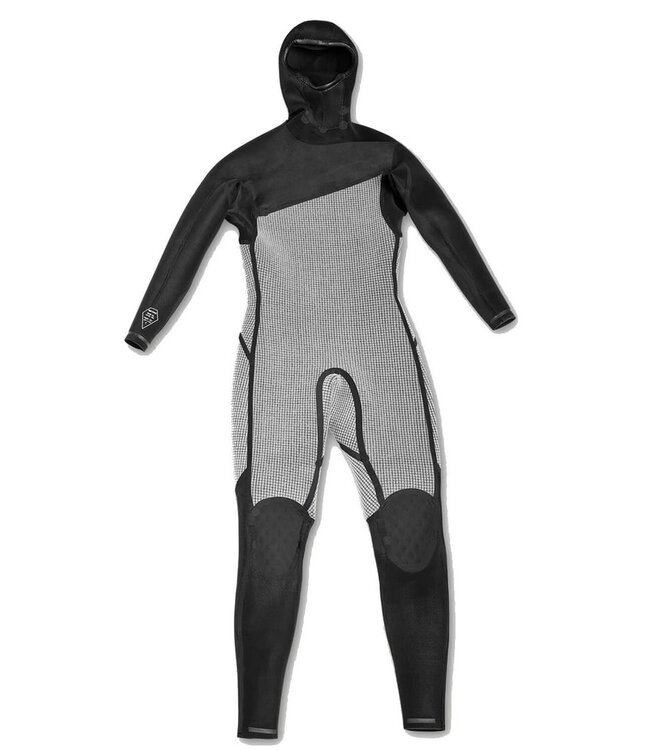 VOLCOM MENS MODULATOR 5/4/3MM HOODED CHEST ZIP WETSUIT