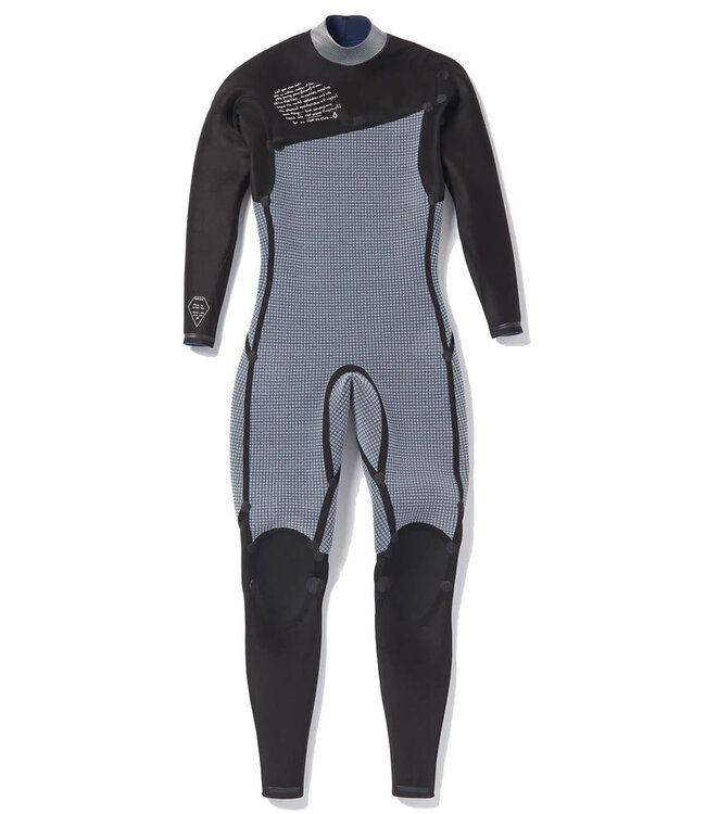VOLCOM MENS MODULATOR 3/2MM CHEST ZIP WETSUIT