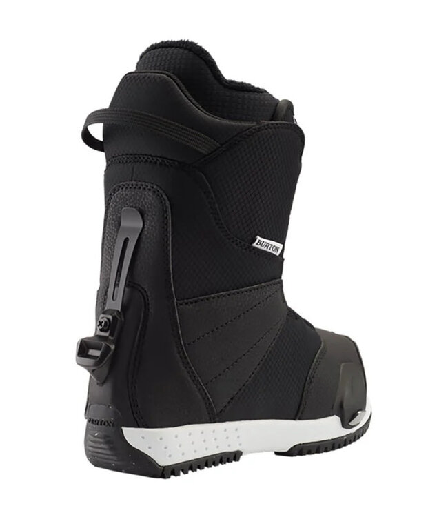 BURTON KIDS ZIPLINE STEP ON SNOWBOARD BOOTS BLACK 2024