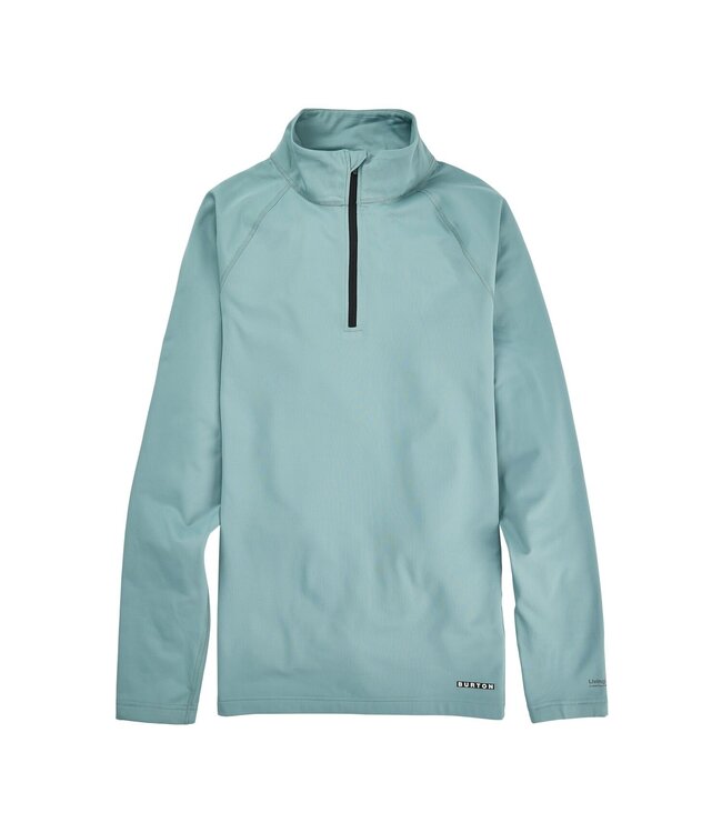 BURTON HEAVYWEIGHT X BASE LAYER QUARTER-ZIP ROCK LICHEN 2024